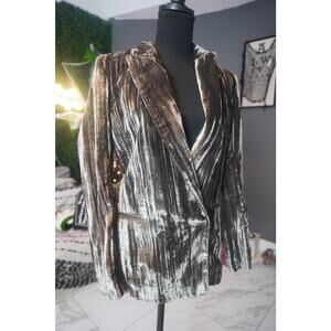 H&M Velour Style Blazer size 2